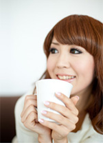 カフェの生徒さん